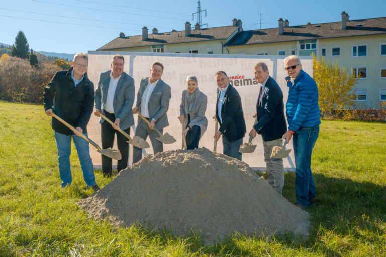 Spatenstich für gefördertes Wohnen in Maria Gail: 24 Wohnungen, PV-Anlage und grüne Lebensräume