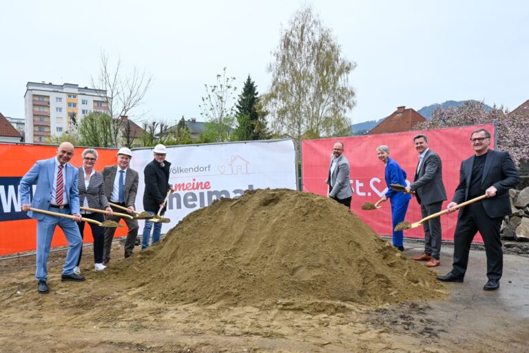 Neubau-Offensive in St. Veit: 64 neue leistbare Wohnungen entstehen
